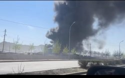 Сонгинохайрхан дүүрэгт гарсан галыг унтраахаар ажиллаж байна