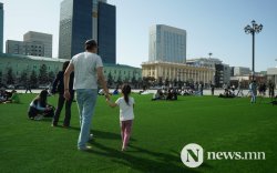 Улаанбаатарт өдөртөө 21 градус дулаан байна