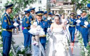 Фото: Гамшигтай тэмцэгчид хуримаа хийж байна