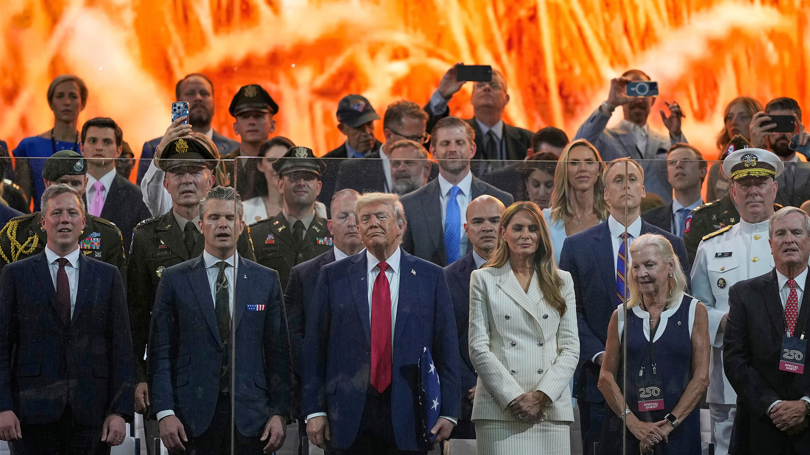 16752563_061425-cc-ap-military-parade-hegseth-trump-melania-2-img