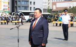 Хууль зүй, дотоод хэргийн сайд Л.Мөнхбаатар ДХИС-ийн төгсөлтийн баярт оролцов