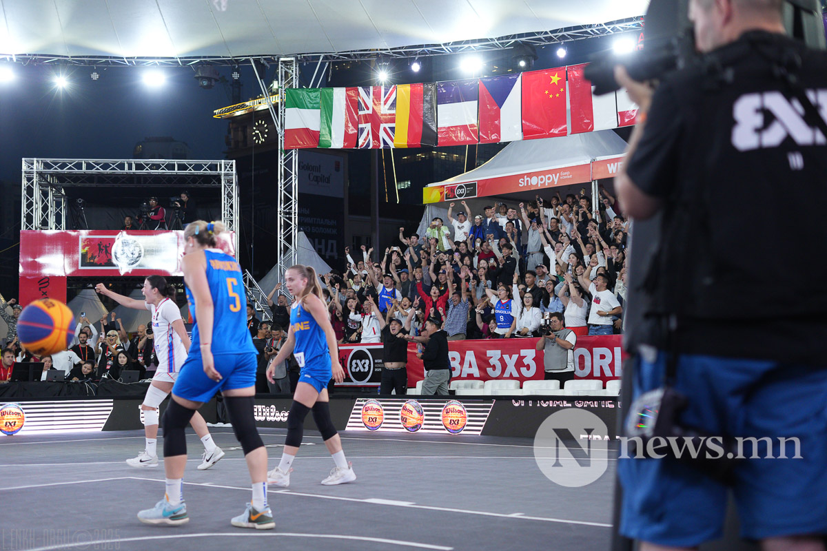 Ulaanbaatar, Mongolia. 26th June, 2025. FIBA Women's 3x3 World C