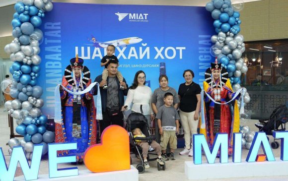МИАТ ТӨХК Шанхай чиглэлийн нислэгээ нээлээ