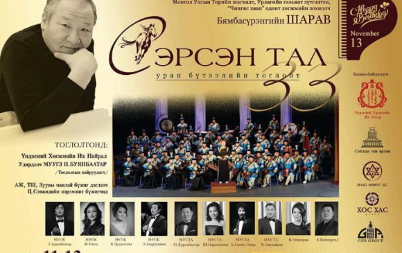 Б.Шаравын насны ойг тэмдэглэнэ