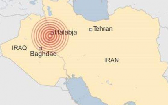 Ирак, Ираны хилийн орчимд газар хөдөлж, 100 гаруй хүн үрэгджээ