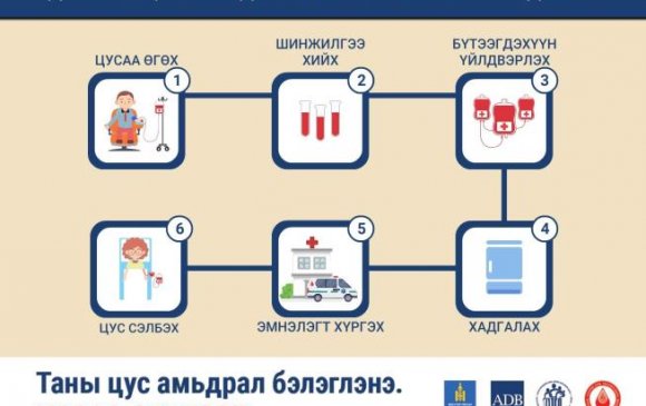 Донорын цус ямар дамжлагаар хүний амь авардаг вэ?