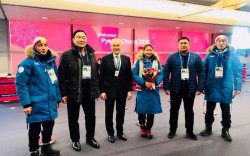 Монголын баг тамирчид "Пёнчан-2018" Олимпийн тосгонд